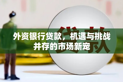 台前外资银行贷款，机遇与挑战并存的市场新宠