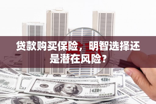 台前贷款购买保险，明智选择还是潜在风险？