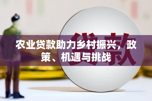 台前农业贷款助力乡村振兴，政策、机遇与挑战