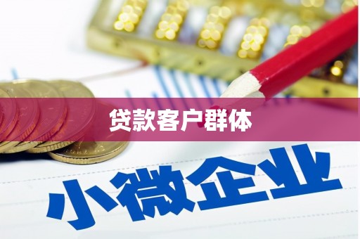 台前贷款客户群体