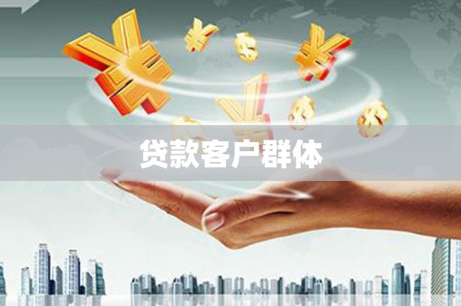 台前贷款客户群体