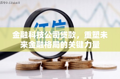 台前金融科技公司贷款，重塑未来金融格局的关键力量