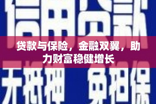 台前贷款与保险，金融双翼，助力财富稳健增长