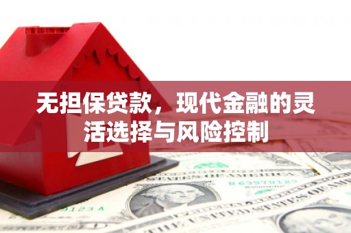 台前无担保贷款，现代金融的灵活选择与风险控制