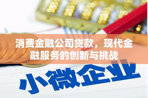 台前消费金融公司贷款，现代金融服务的创新与挑战