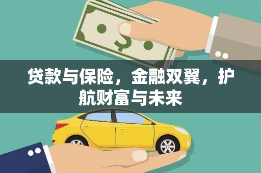 台前贷款与保险，金融双翼，护航财富与未来