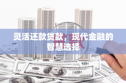 台前灵活还款贷款，现代金融的智慧选择