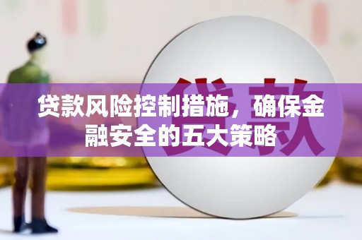 台前贷款风险控制措施，确保金融安全的五大策略