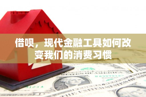 台前借呗，现代金融工具如何改变我们的消费习惯