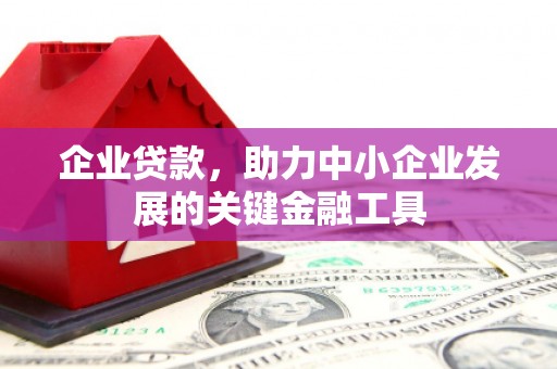 台前企业贷款，助力中小企业发展的关键金融工具