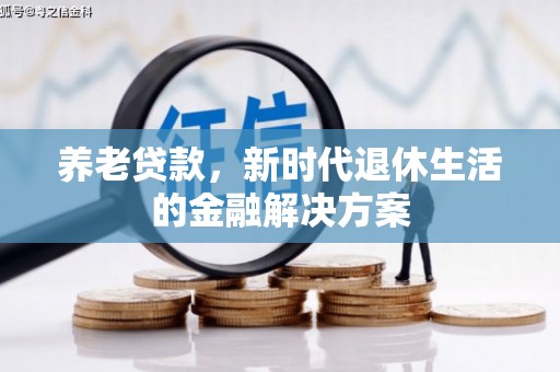 台前养老贷款，新时代退休生活的金融解决方案