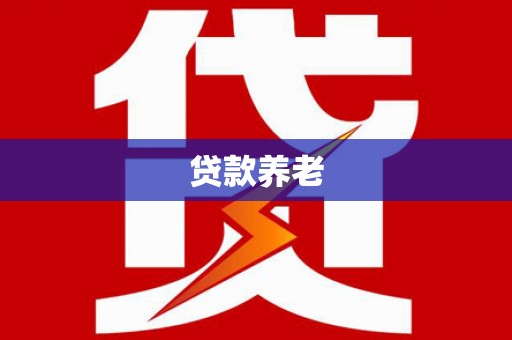 台前贷款养老