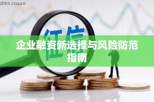 台前企业融资新选择与风险防范指南