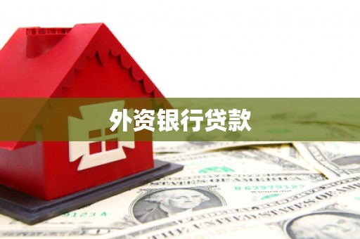 台前外资银行贷款