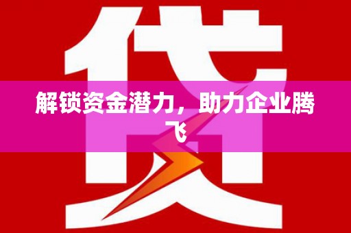 台前解锁资金潜力，助力企业腾飞