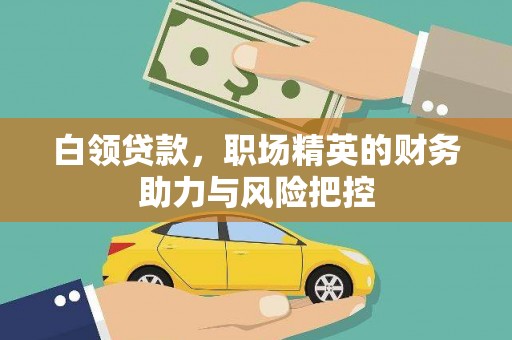 台前白领贷款，职场精英的财务助力与风险把控